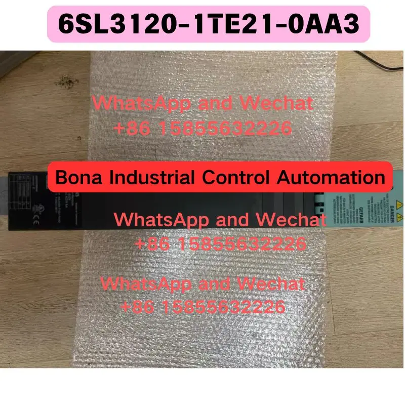 

Преобразователь частоты 6SL3120-1TE21-0AA3. Функциональный тест. ОК. Быстрая доставка.
