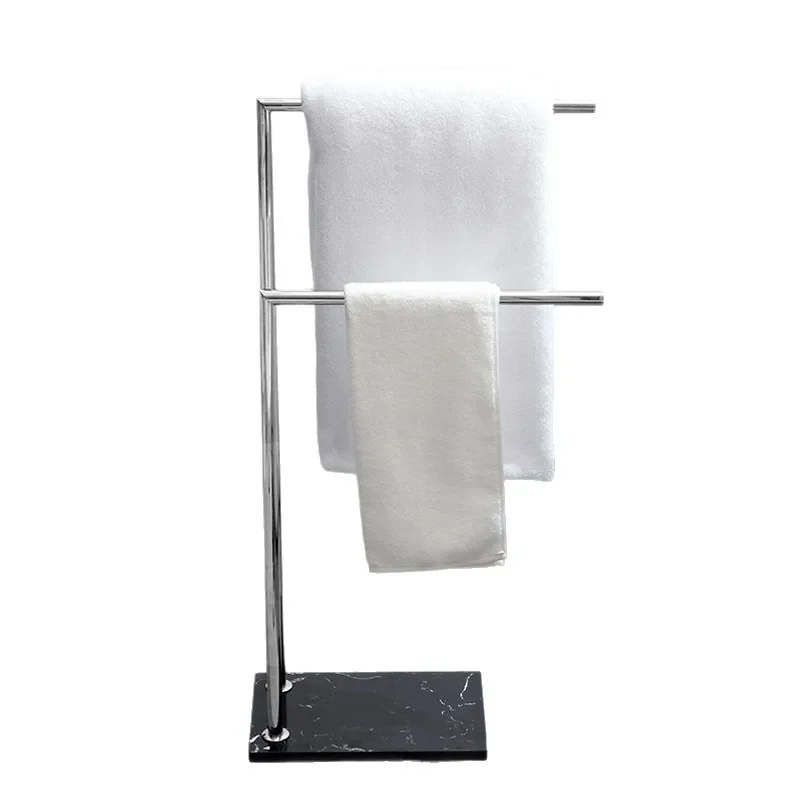 X-15 towel rack bathroom rack marble toilet bathtub floor-to-ceiling towel rack