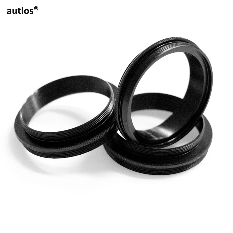 M42 to M48 C-mount RMS Adapter Male M42 to Male M48 Female 25.4mm RMS Adaptor Ring for Microscope Camera Objective Lens