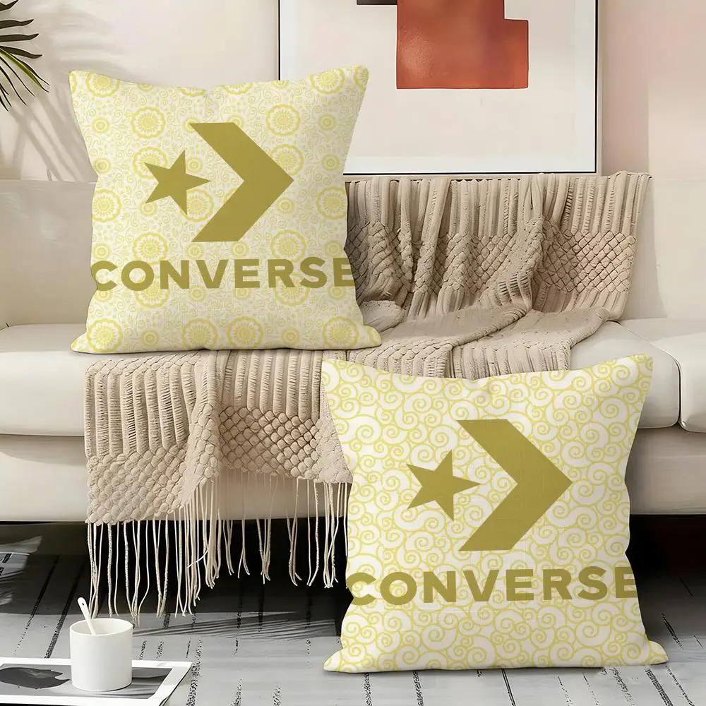 C-ConverseS BRAND Pillow Case Pillowcase, Double-sided Printed, Sofa Cushion, Bedroom Headboard Pillow