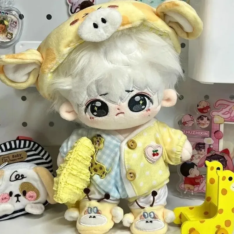 Gevulde 20cm TF Family Zhu Zhixin 'Fluffy Tunti Rabbit' Pluche Pop Speelgoed COS Verkleedkleding Kinderen Volwassenen Collectible Katoen Cadeau