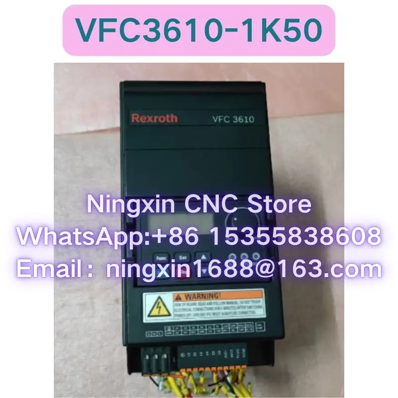 

Б/у инвертор FC3610-1K50-1P2-MNA-7P-NNNNN-NNН Функциональный тест ОК Быстрая доставка