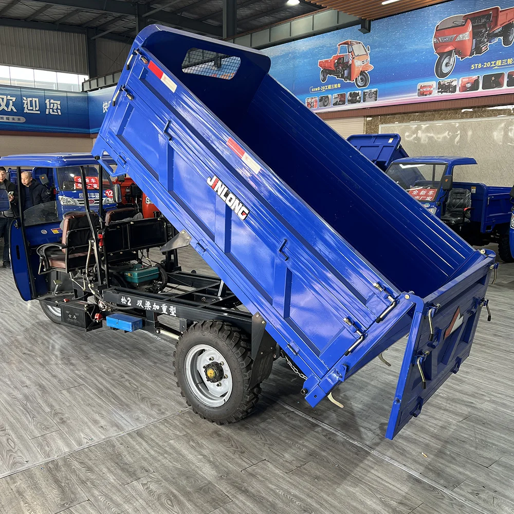 2025ใหม่ประเภทHigh-Power Farmก่อสร้างเหมืองถ่านหินLogisticsขนส่งสินค้าดีเซลการเกษตรสามล้อ