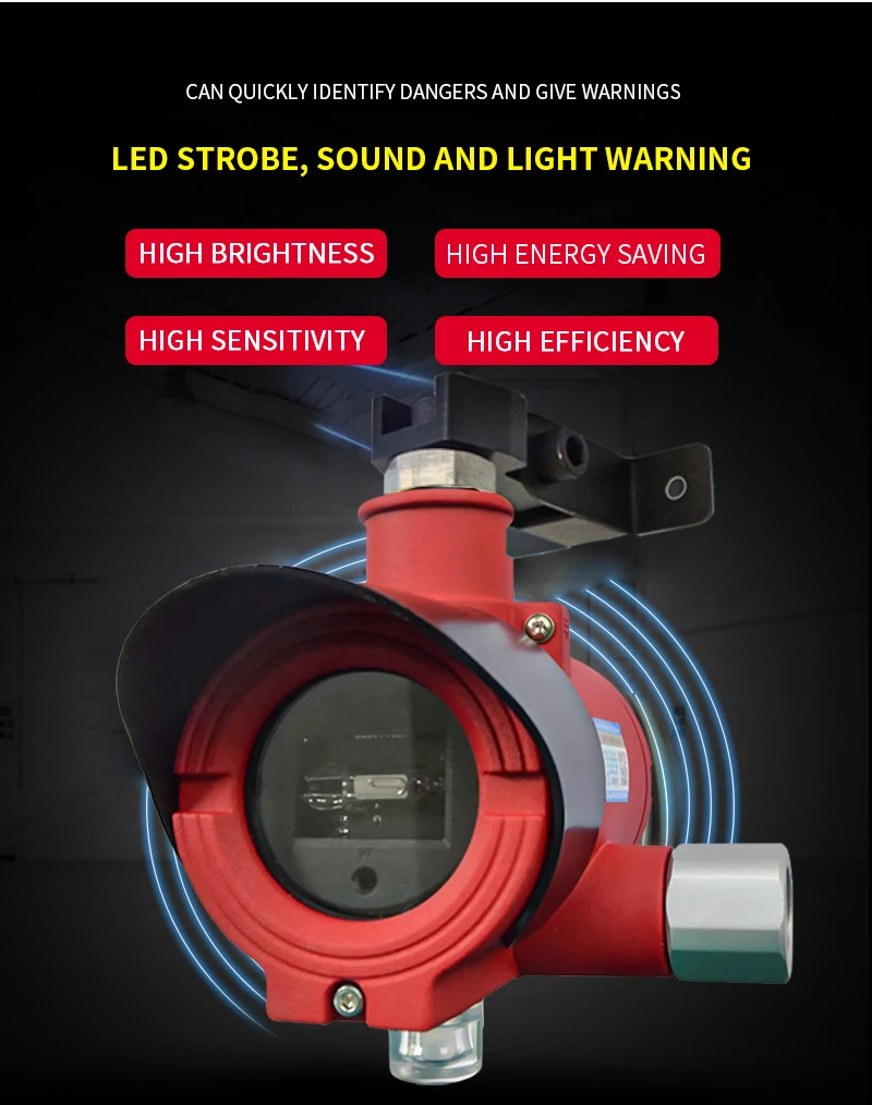 S600-ExIR3 Triple Wavelength Point Type Flame Detector Triple Flame Detector