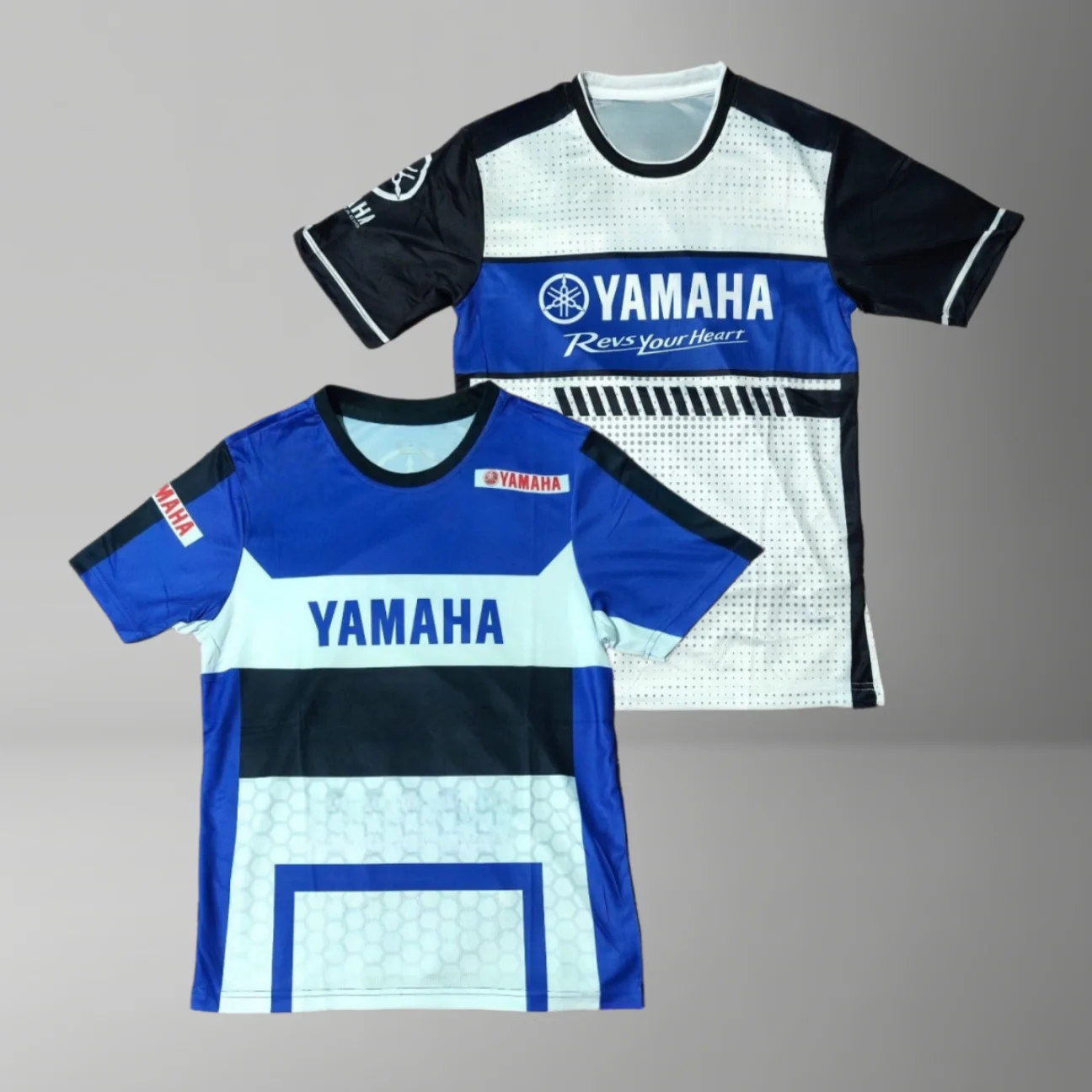 

Летняя футболка YAMAHA Moto Racing, мужская модная повседневная быстросохнущая футболка для езды по бездорожью, спортивный топ с короткими рукавами