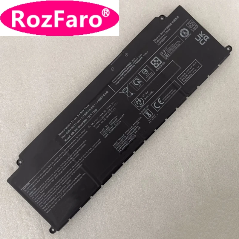 RozFaro PS0104UA-1BRS PS0104UA1BRS P000834210 Battery For Toshiba Dynabook U30 Tecra A40-J-12E A50-J CS40L-K12 i3-1215U i5-1235U