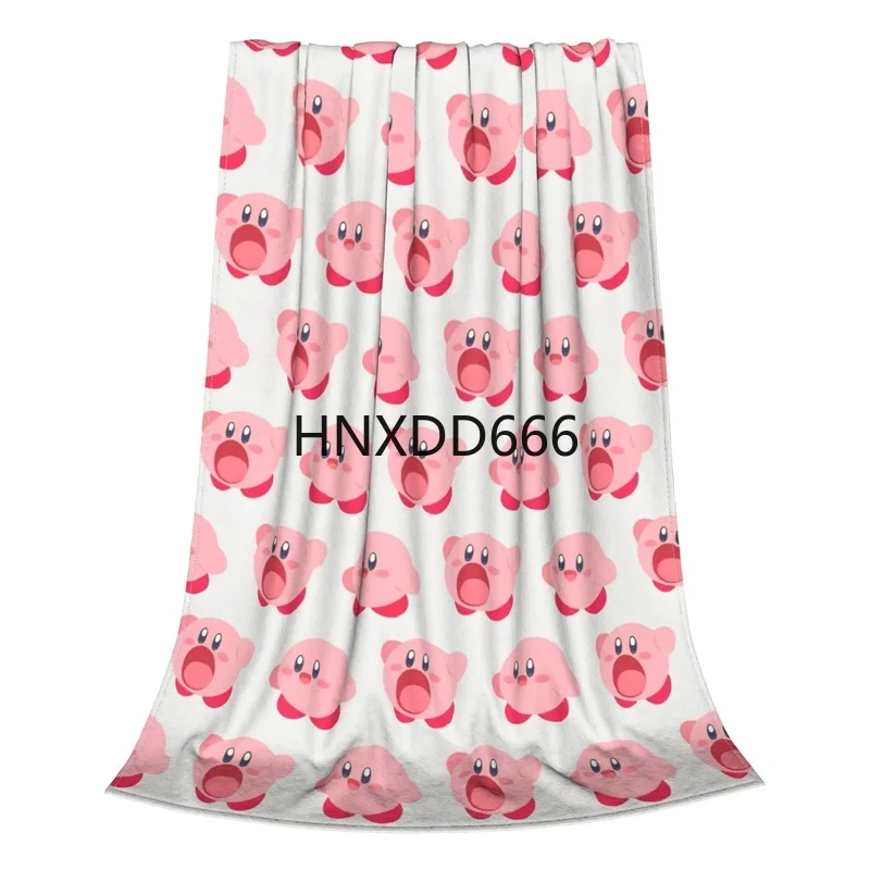 

Нечеткая одеяло Kawaii с мультяшными звездами для любителей аниме, мягкий и теплый портативный ковер для путешествий и украшения дома