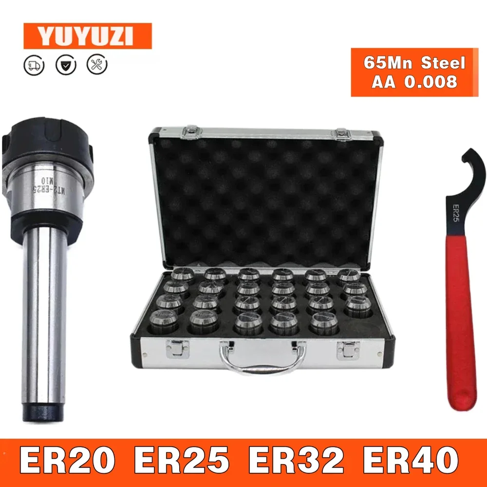 

ER20 ER25 ER32 ER40 ER Collect Chuck Spring Clamps Chuck Set Morse Holder MTB2 MTB3 MTB4 MTB5 Suit CNC Milling Lathe Tool Holder