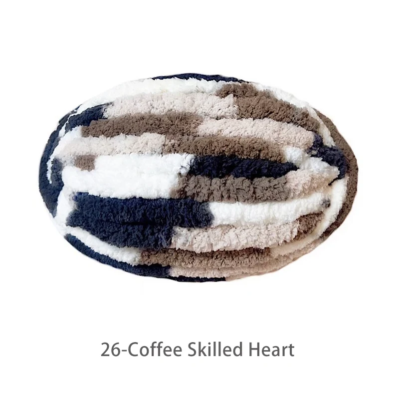 250 g extra dicke Eisgarndecke, handgestricktes DIY-Garn, große Dicke, Chenille-Kissen, Haustierbettgarn, isländische Schal, Mütze, Stricknadel, eng anliegender weicher, extra dicker Garnball, 1 Stück