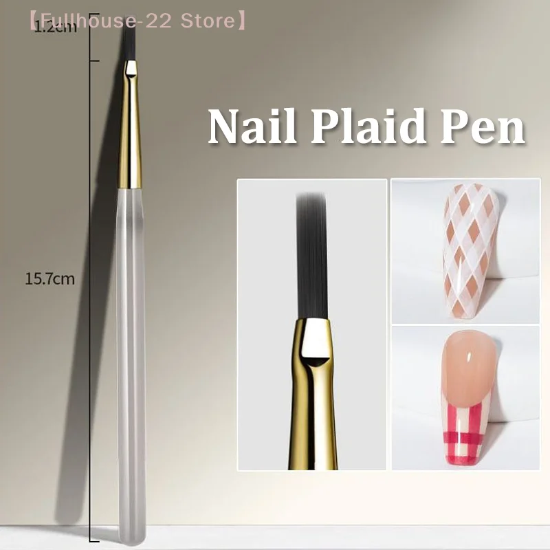 

【MAX-22】Nail Art Painting Brush Acrylic Lines Pen Stripes Grid Flower Butterfly Drawing Watercolor Brushes UV Gel DIY Design