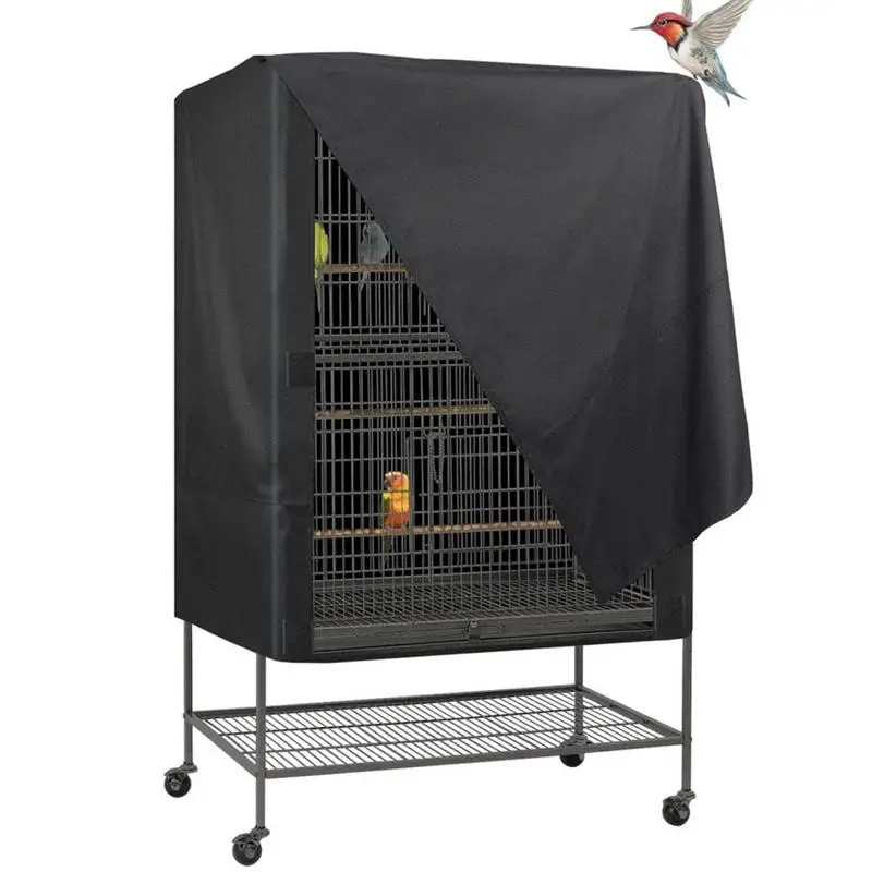 Protective Bird Cage cover Waterproof 210D Oxford Cloth Bird Cage Privacy Protection Blackout and Breathable Bird Cage Cover