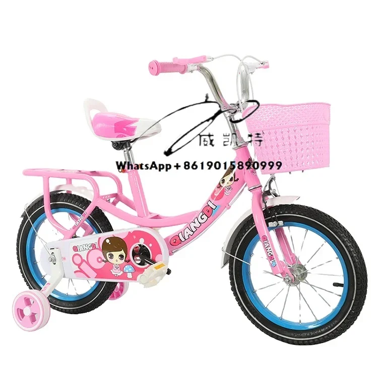 Wholesale price hot sale kids bikes OEM custom cheap baby children bicycle bike  beautiful 3 to 5 years old cycle for girl