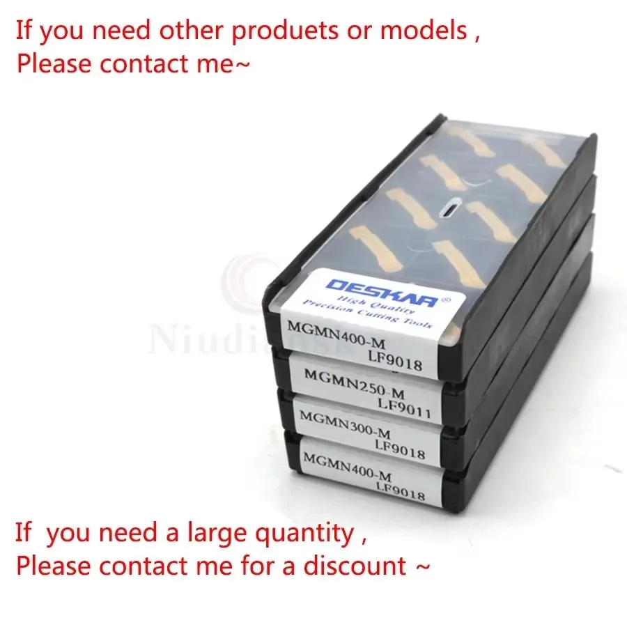 MGMN200-G 250-G 300-M 400-M 500-M LF9018 Numerical Control Lathe Slotting Blade Cutting Tools Processing Steel Grooving Inserts