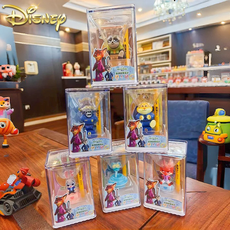 

Оригинальный резиновый штамп Zootopia 2, слепая коробка, милые периферийные устройства из фильмов, фигурки, украшения, подарки