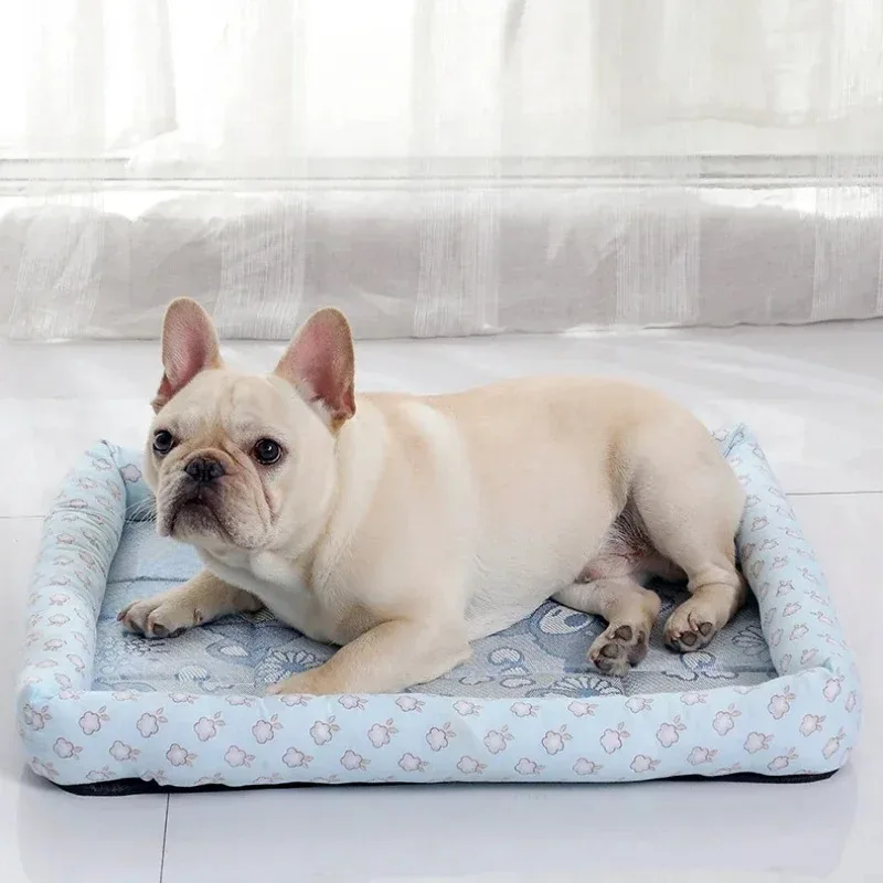 Dog Mat Cooling Sofa Pet Accessories Bed Small Breeds Dogs Blanket Cushions Products Baskets Large Big Cushion Pets Puppy Beds