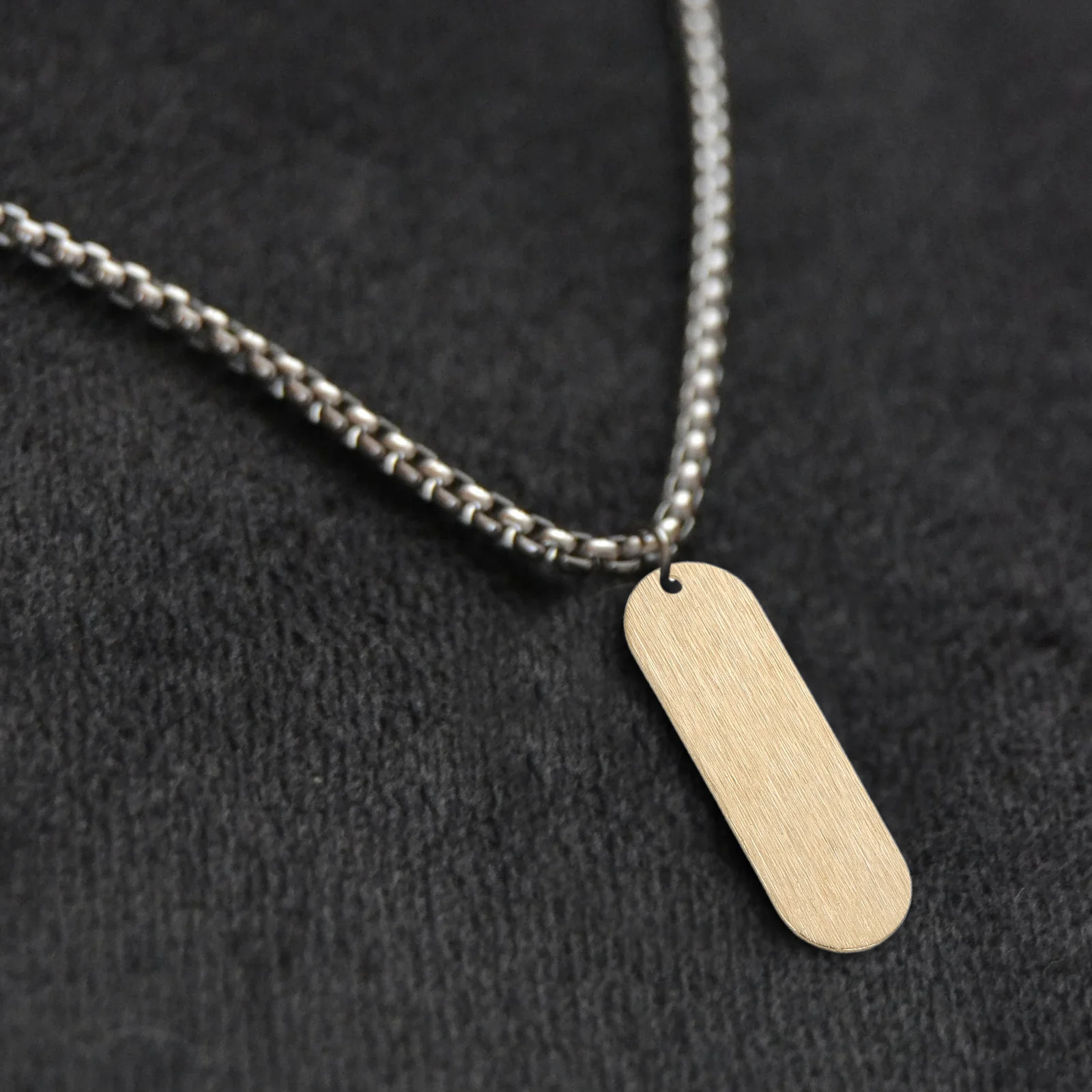 

25Pcs Blank Tag Charm Copper Oval Single Hole DIY Pendant for Jewelry Making Long Metal Tags Pendants Craft Supplies