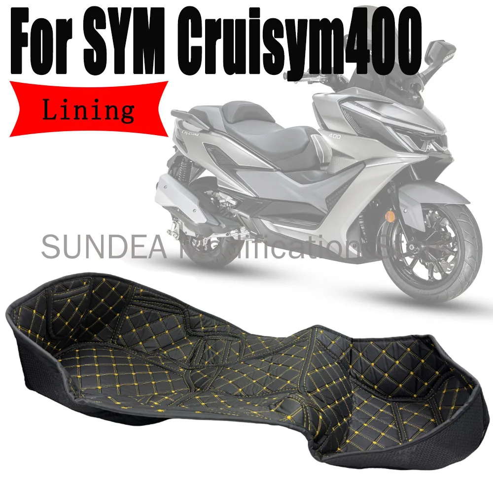 

Новый внутренний вкладыш для заднего кофра мотоцикла SYM Cruisym400, подкладка для багажного отсека, внутренний чехол для заднего сиденья, подушка-вкладыш для контейнера