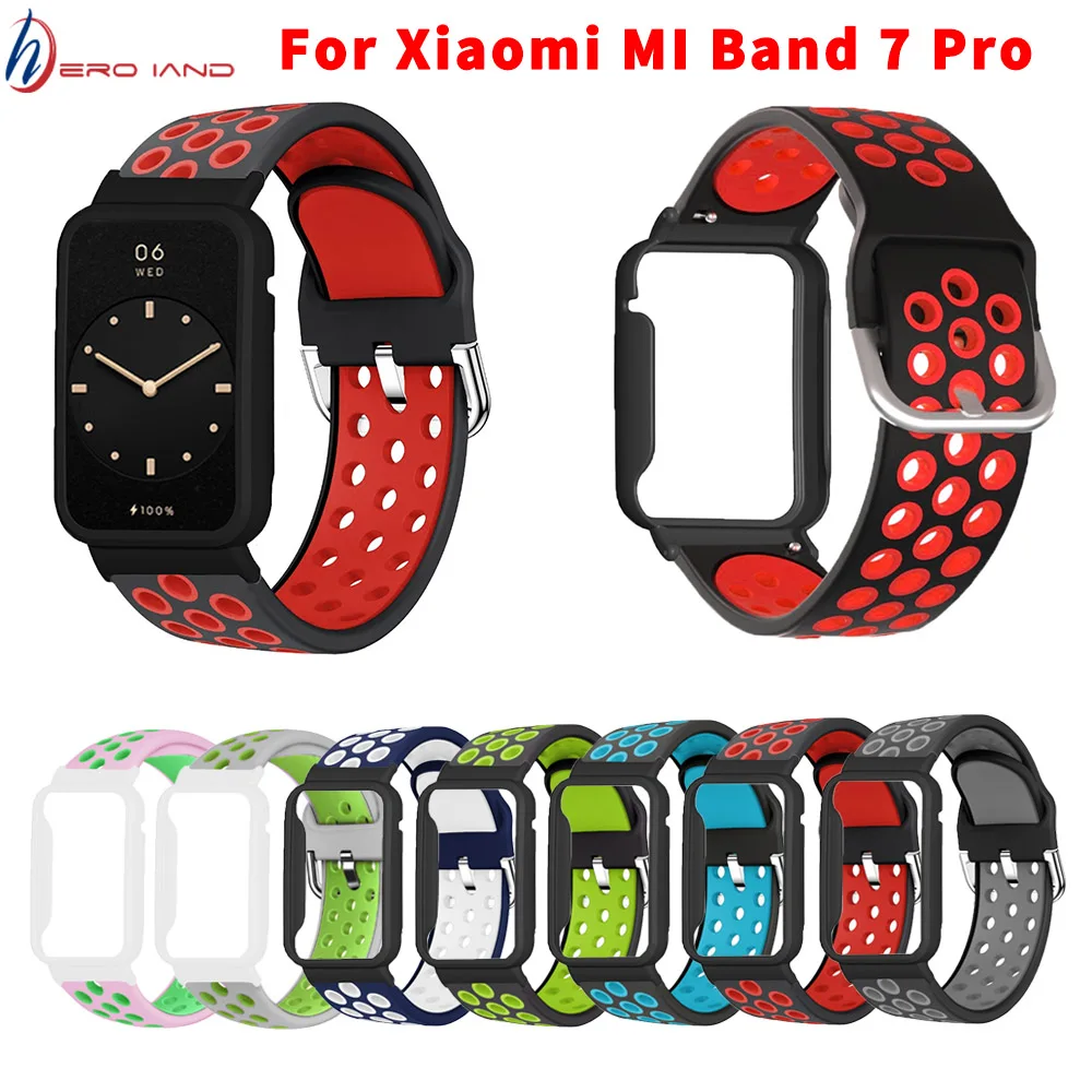 TPU Watchband For Xiaomi Mi Band 7 Pro Strap Band For MiBand 7 Pro Smart Wriststrap Wristband Bracelet Belt Accessories