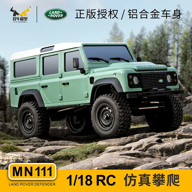 Mangniu New Product 1:18 Defender Climbing Car Mn111kit Assembly Remote Control Adult Professional 4wd Off Road Vehicle Toy