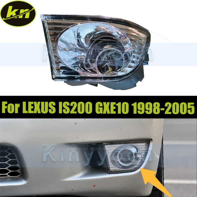 Car Lights For LEXUS IS200 GXE10 1998-2005 Car Bumper Reflector Lamp Front Driving Fog Light lights NO bulb