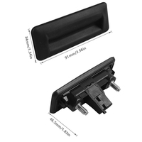 Rear Tailgate Boot Handle Switch Rear Trunk Lock 5J0827566E 5J0827566 For Audi A1 Skoda Fabia Yeti Superb Roomster VW Golf