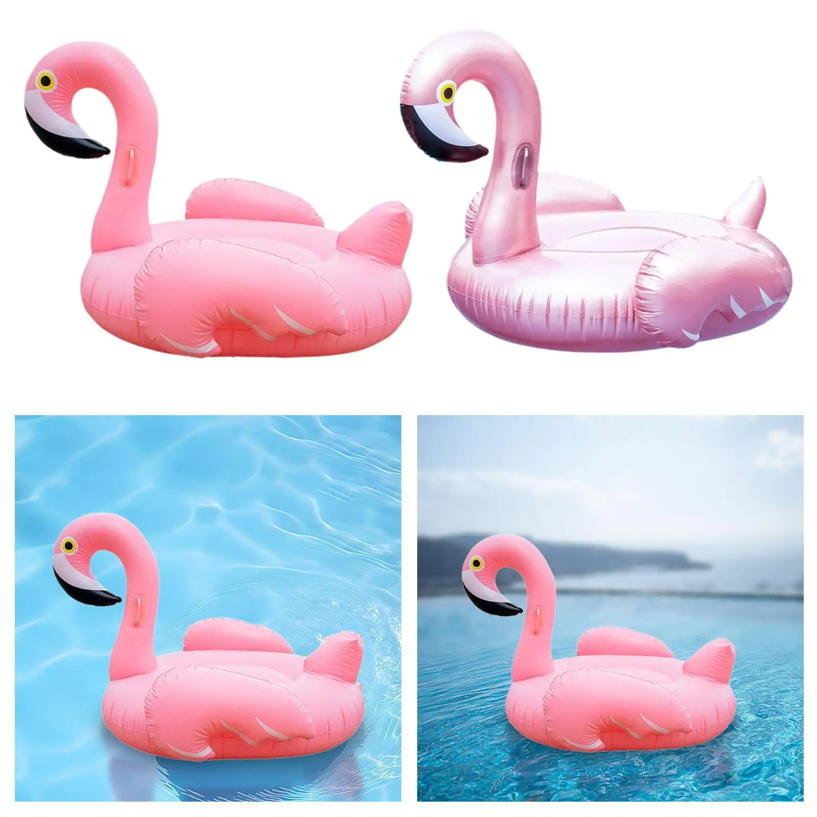 Aufblasbare Flamingo Pool Float Pool Floatie Bett Party Schwimmbad Floaty Dekoration Aufblasbare Floatie Liege für Familie