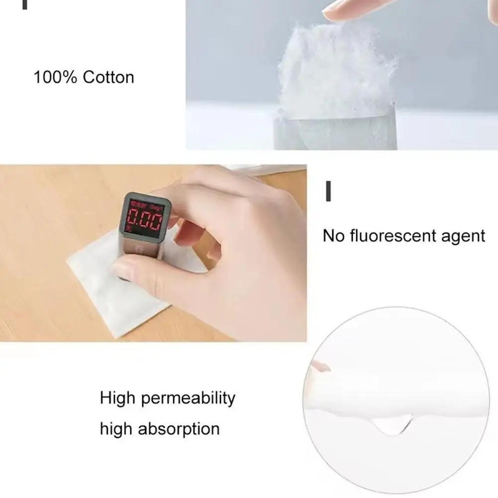 50/100pcs Double-sided Thick Cotton Pads Towel Disposable Soft Accessories Cosmetic Makeup Tools Cotton Remover G2s8