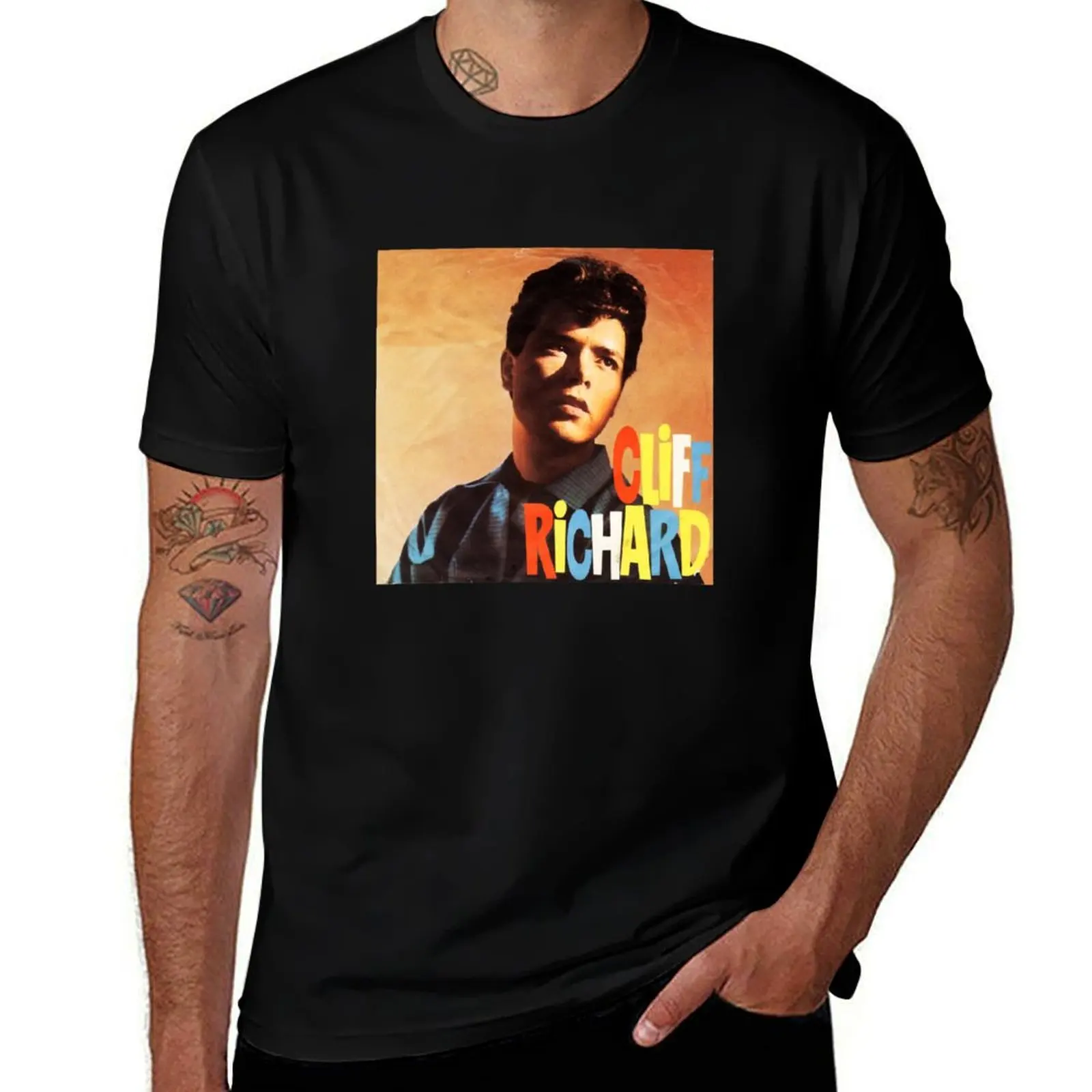 

Cliff Richard T-Shirt tees street wear graphic t shirt vintage cute clothes shirts men graphic