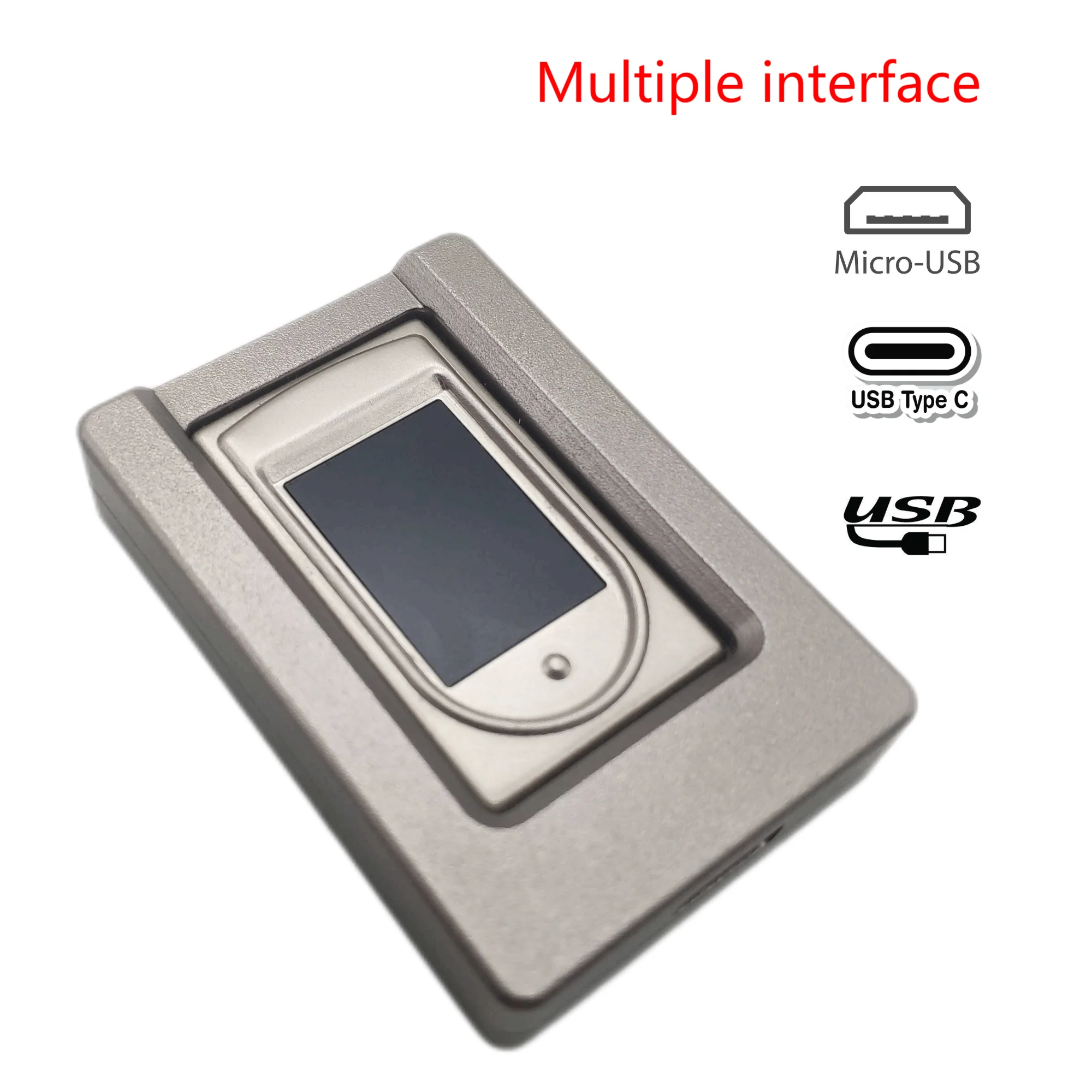 LRU1011M Módulo de Sensor de huellas dactilares biométrico USB, Mini escáner de huellas dactilares Semiconductor capacitivo