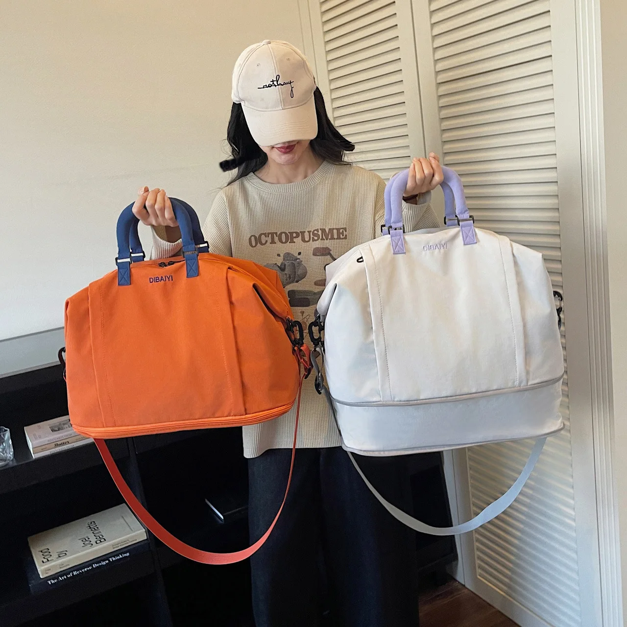 expandable-large-capacity-travel-bag-lightweight-portable-crossbody-handbag-for-business-trip-yoga-dance-fitness-luggage-bag