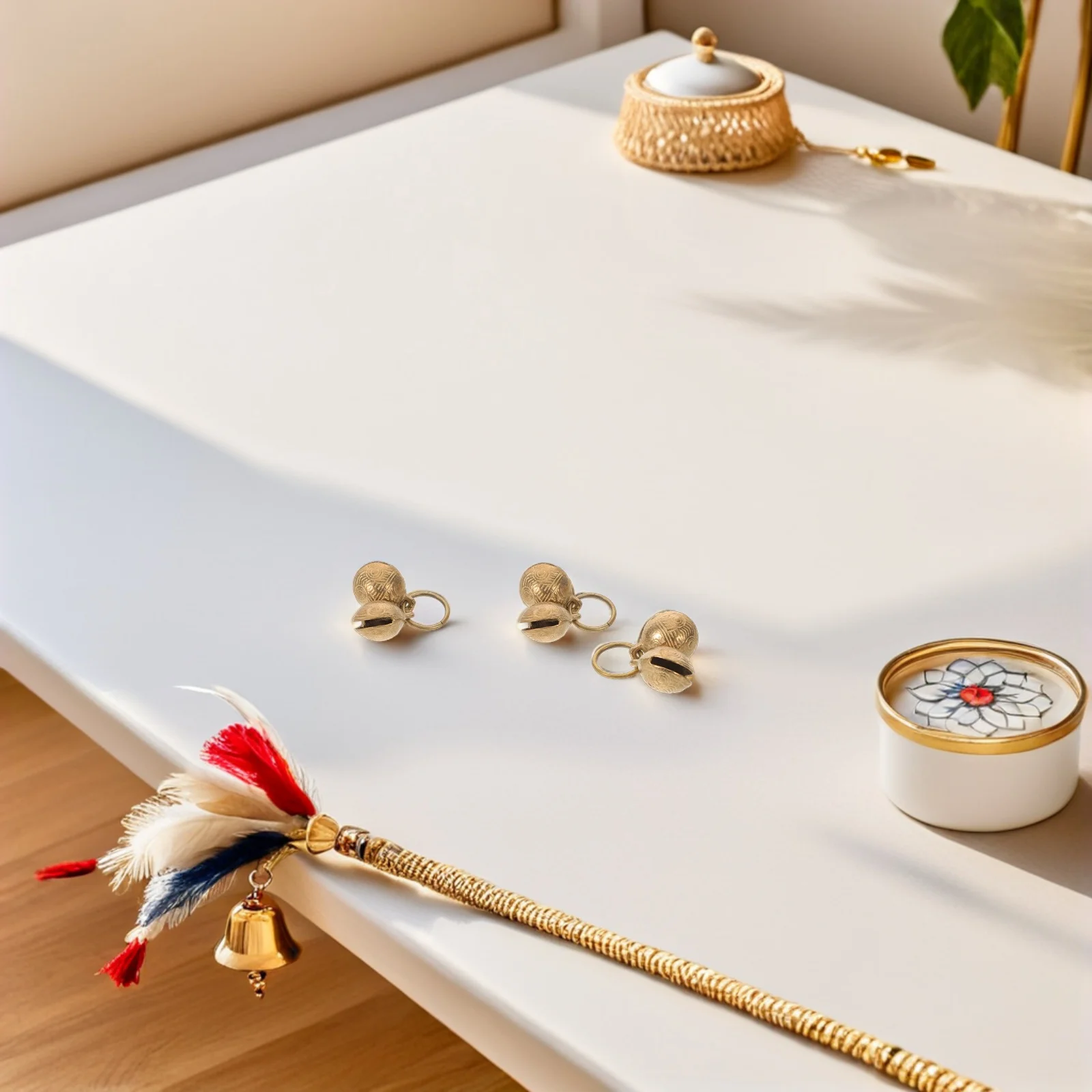 

20pcs Pet Collar Bells For Cats Dogs Unique Tiger Head Design Puppy Kitten Pendant Wear-Resistant Bell Accessories