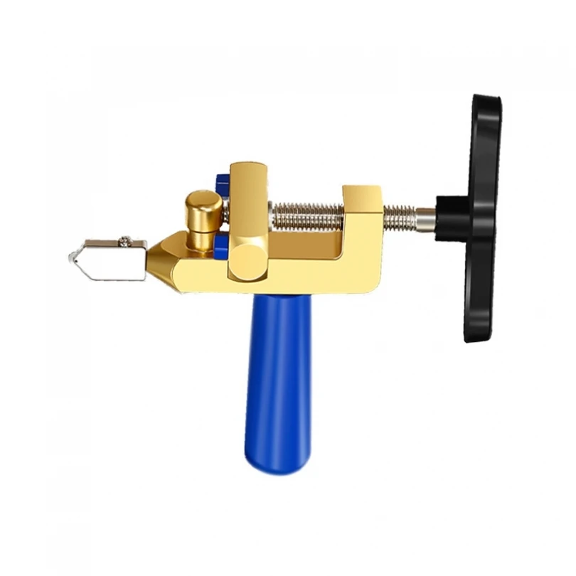 2 in 1 Manual Glass Cutter High-strength Ceramic Cutting Machine Tile Opener Set Portable With Diamond Roller Mirror Cutter Tool