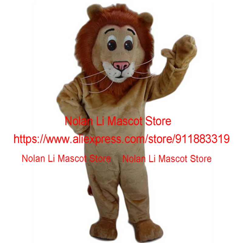 Factory Direct Selling EVA Material Helmet Lion Mascot Costume Cartoon Suit Cosplay Birthday Party Masquerade Festival Gift 378