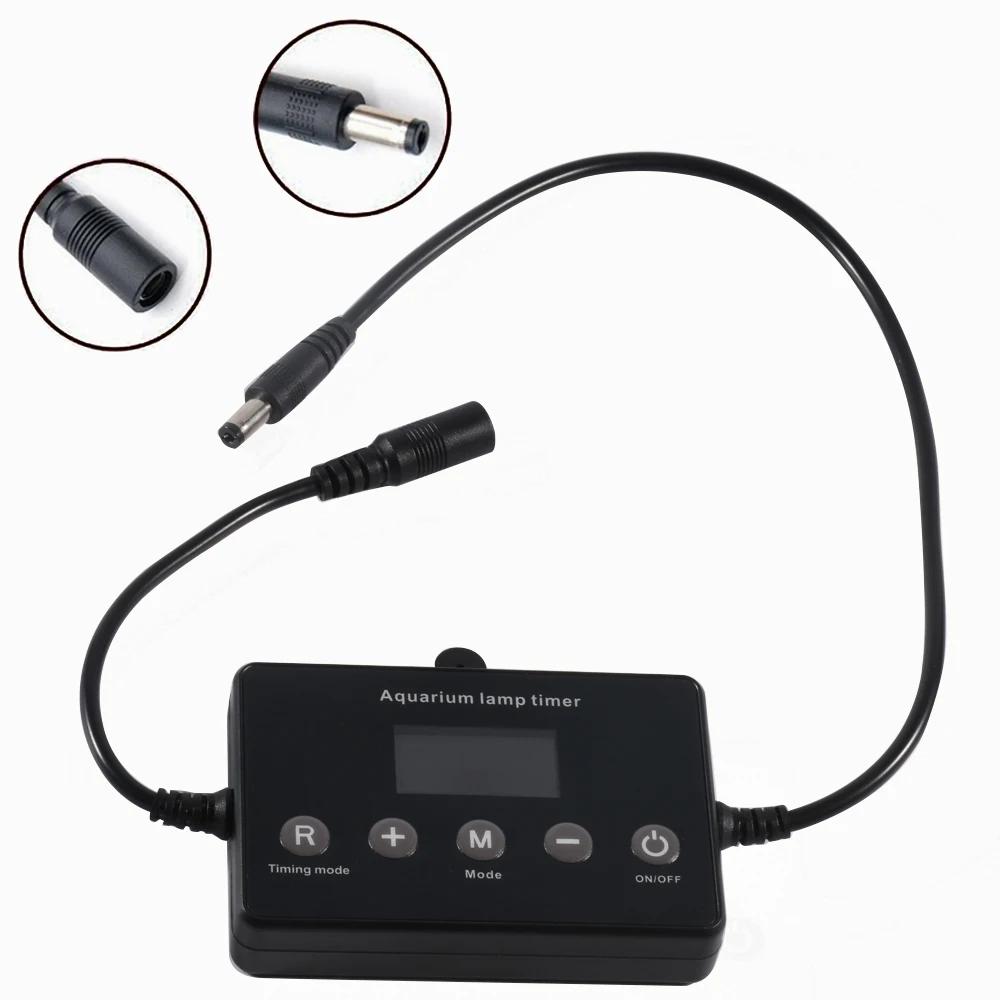 Aquarium LED Light Dimmer Controller Sunrise Sunset Modulator Aquarium Fish Tank Intelligent Adjust Light Timing Dimming System