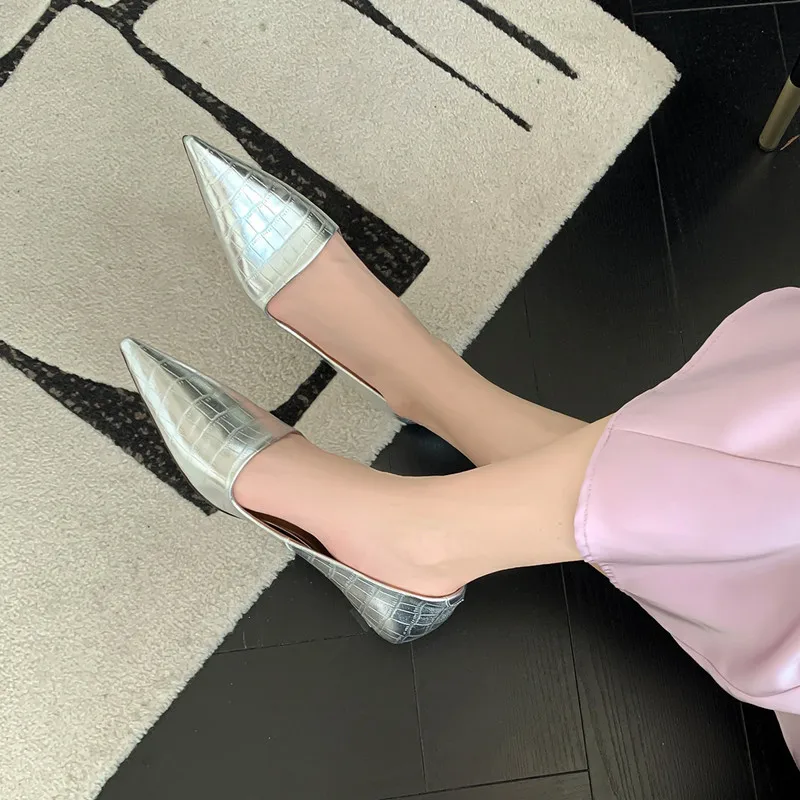 FEDONAS 2025 Fashion New Arrival Women Pumps Genuine Leather Pointed Toe Low Heels Shoes Woman Spring Summer Party Office Ladies