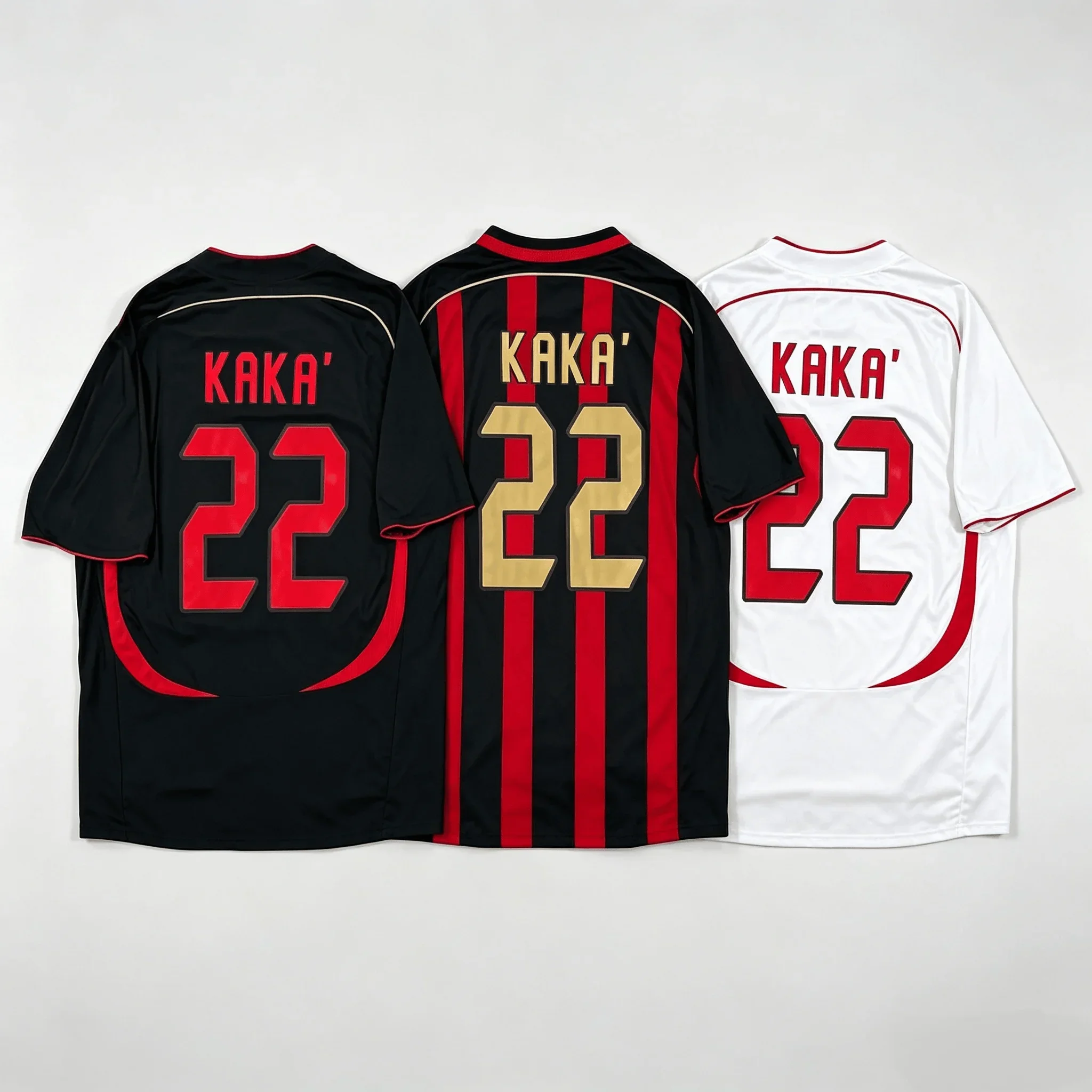 New AC Milan KAKA 22 Soccer Jersey Men Women Kids Retro Football Shirt Family Matching Sport Training Tops Matching Family Cheap