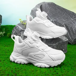 Unisex-Child White Boys Girls Shoes Antiskid Tennis Sneakers Outdoor Casual Kids Shoes Running Shoes