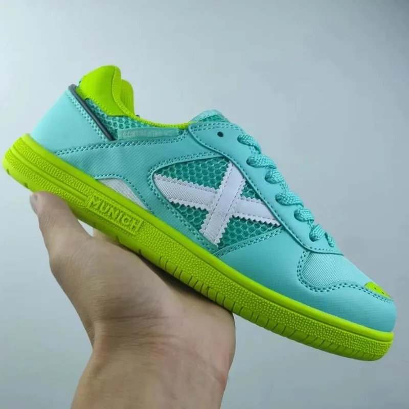 Profissional sapatos de futebol dos homens indoor jogo treinamento tênis homem designer sapatos de futebol dos homens marca luxo esporte sapato grande menino