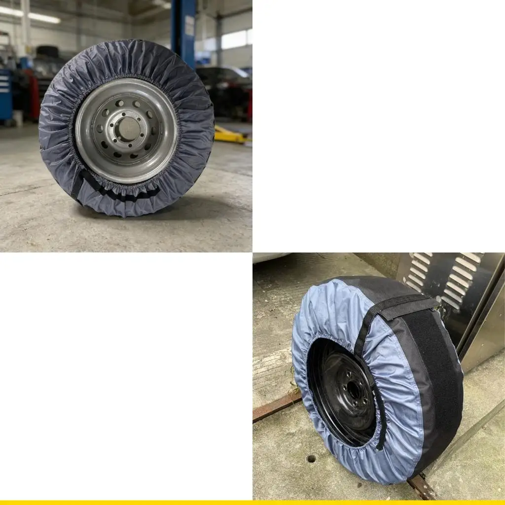 

Контейнер для шин с усиленным покрытием SZCH предотвращает повреждение и накопление грязи на запасных шинах