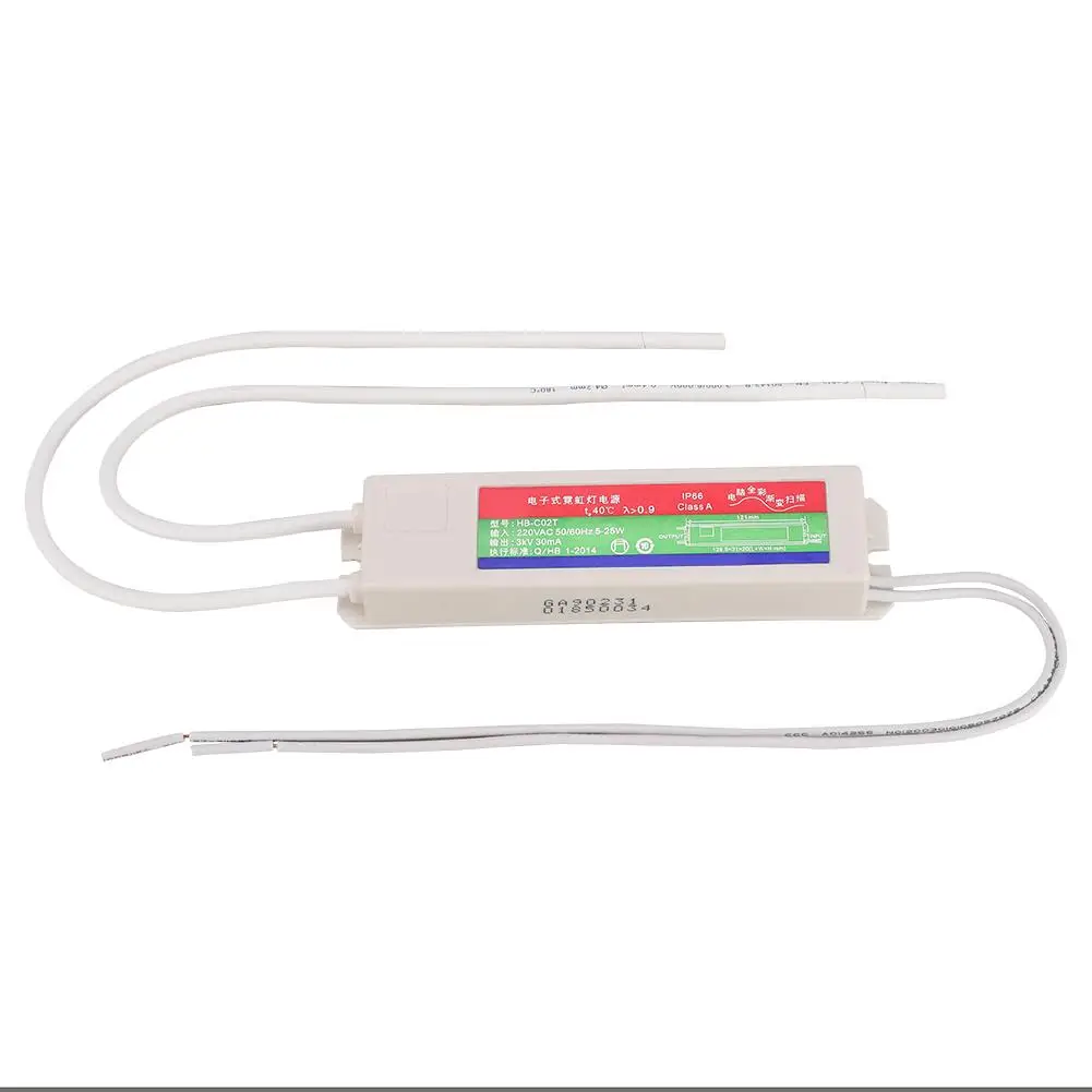 

Адаптер питания трансформатора неонового света от 220 В до AC3KV 30 мА для неоновых вывесок и ламп