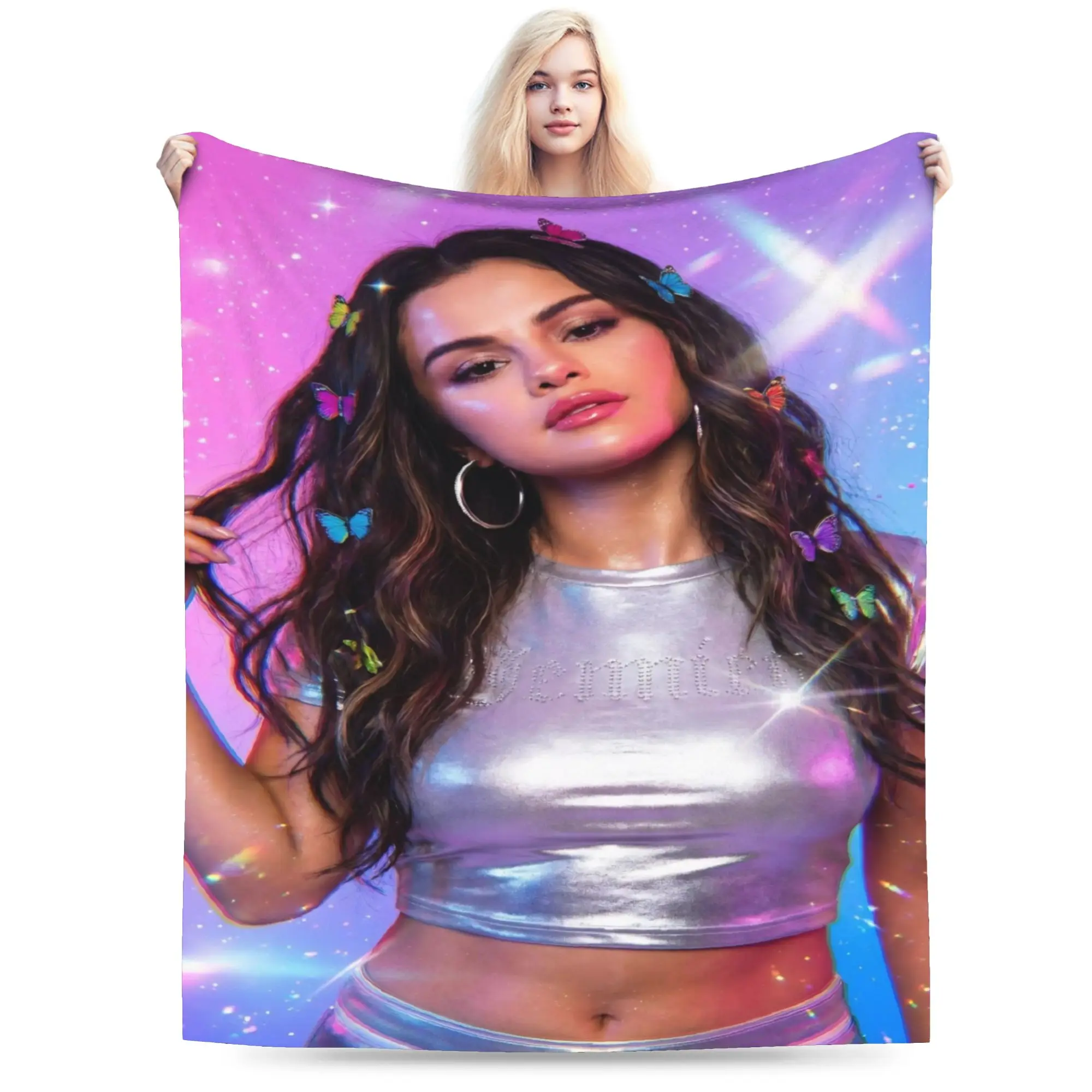 Selenas Gomezs I Said I Love You First Blankets Ultra-Soft Fleece Healing Gift  Throw Blanket Bedspread