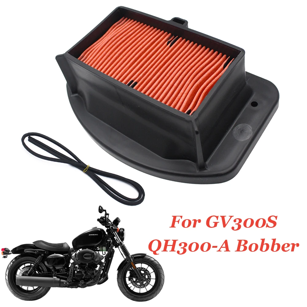 For Hyosung GV300S GV 300 S QH300-A Bobber Motorcycle Engine Air Filter Cleaner GV300S Air Intake Filter Element