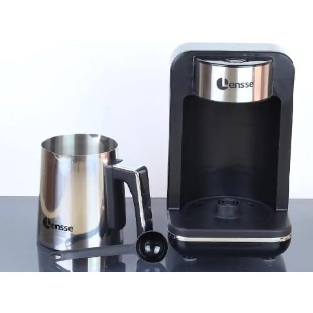 Турецкая кофеварка, 120 В, автоматическая заваривающая машина, от 1 до 4 чашек, традиционный кофе с двойной пеной, легко очищаемая, с управлением одним касанием