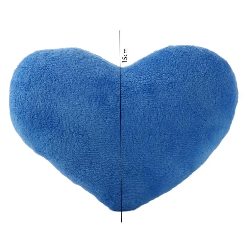 Heart-shaped Gift Colorful Multipurpose Comfortable Plush Toy Pillow Cushion Throw Pillow