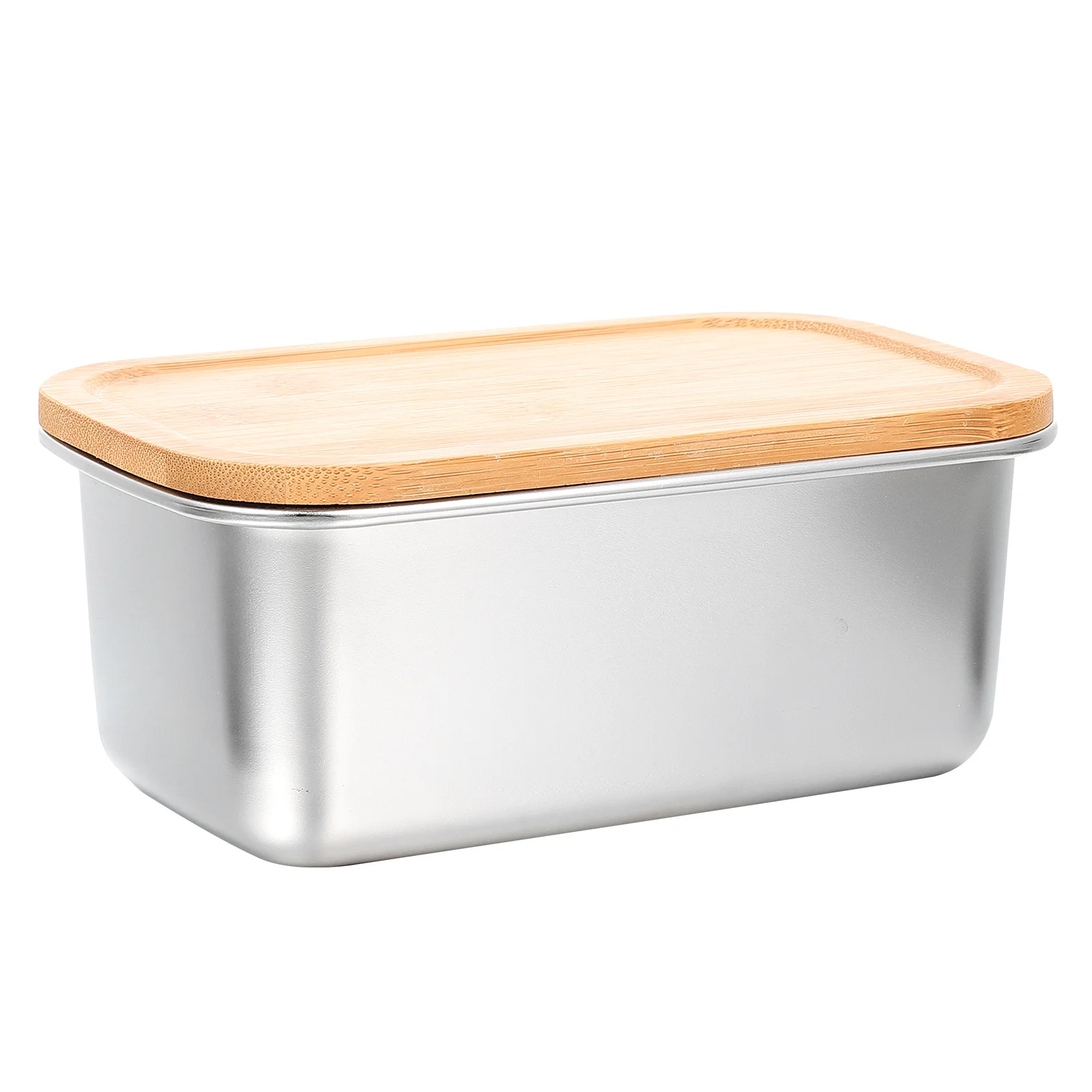 

Stainless Steel Storage Box Bento Container Food Case Multi function Sealed Travel Picnic Office School Fruit Meat Vegetable