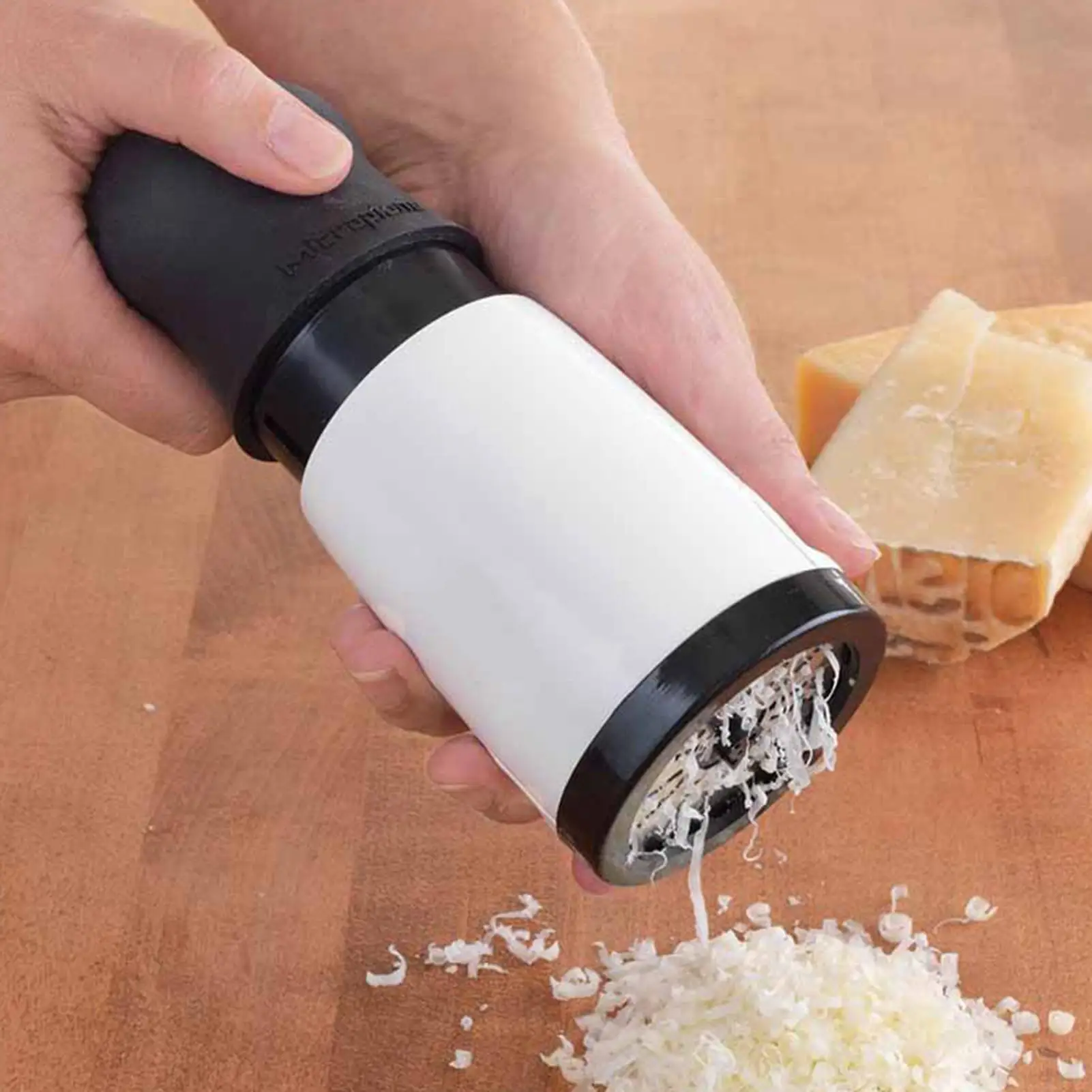 Rotary Cheese Grater Handheld Anti-Slip Hand Crank Multifunctional Food Grater Food-Grade Easy Clean Vegetables Slicer Shredder