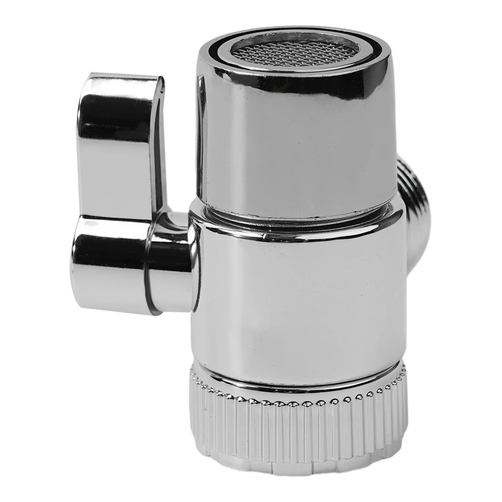 3 Way Diverter Valve Water Tap Connector Kitchen Faucet Adapter Sink Splitter Kitchen Bathroom Spare Parts