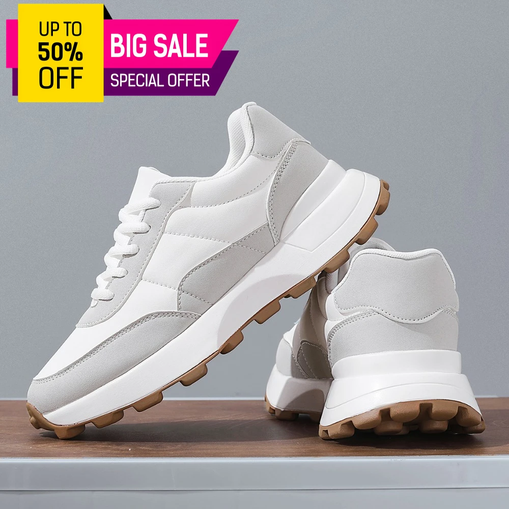 

Women's Spring And Autumn New European Station Thick Sole Casual Sports Dad Shoes Trendy Fashionable Comfortable And Versatile