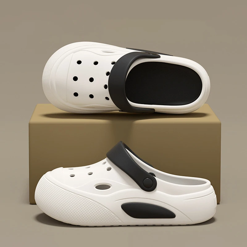 

Clogs Summer Platform Women's Slippers House Casual Sandals Woman Luxury Designer Shoes Girls Indoor Outdoor Beach Slides Soft