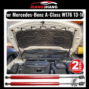 Entretoises de capot pour mercedes-benz classe A W176 2013 – 2018, Supports de levage, couvercle avant, modification de l'amortisseur de gaz, amortisseur à ressort sans perçage